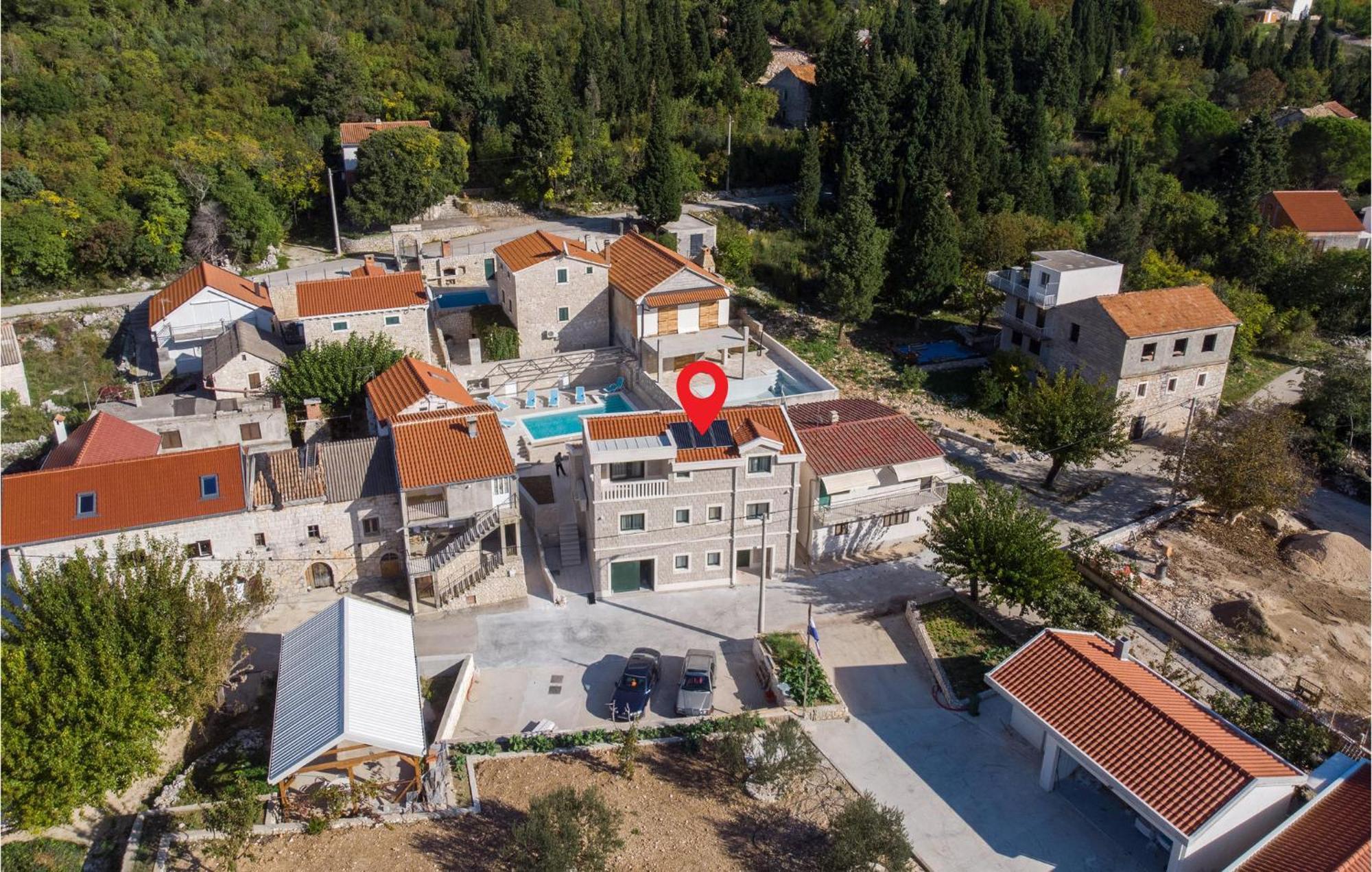 Lovely Home In Klek With House A Panoramic View Kültér fotó